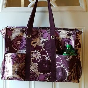 Thirty-one purple flower bag
